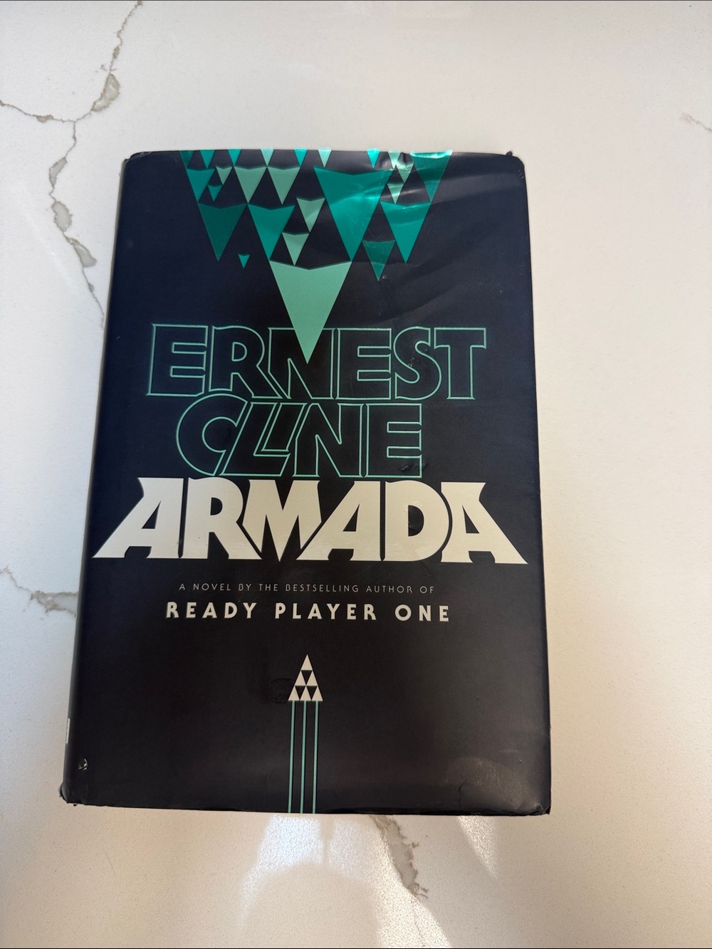 Armada Hardcover Book - Black and Teal